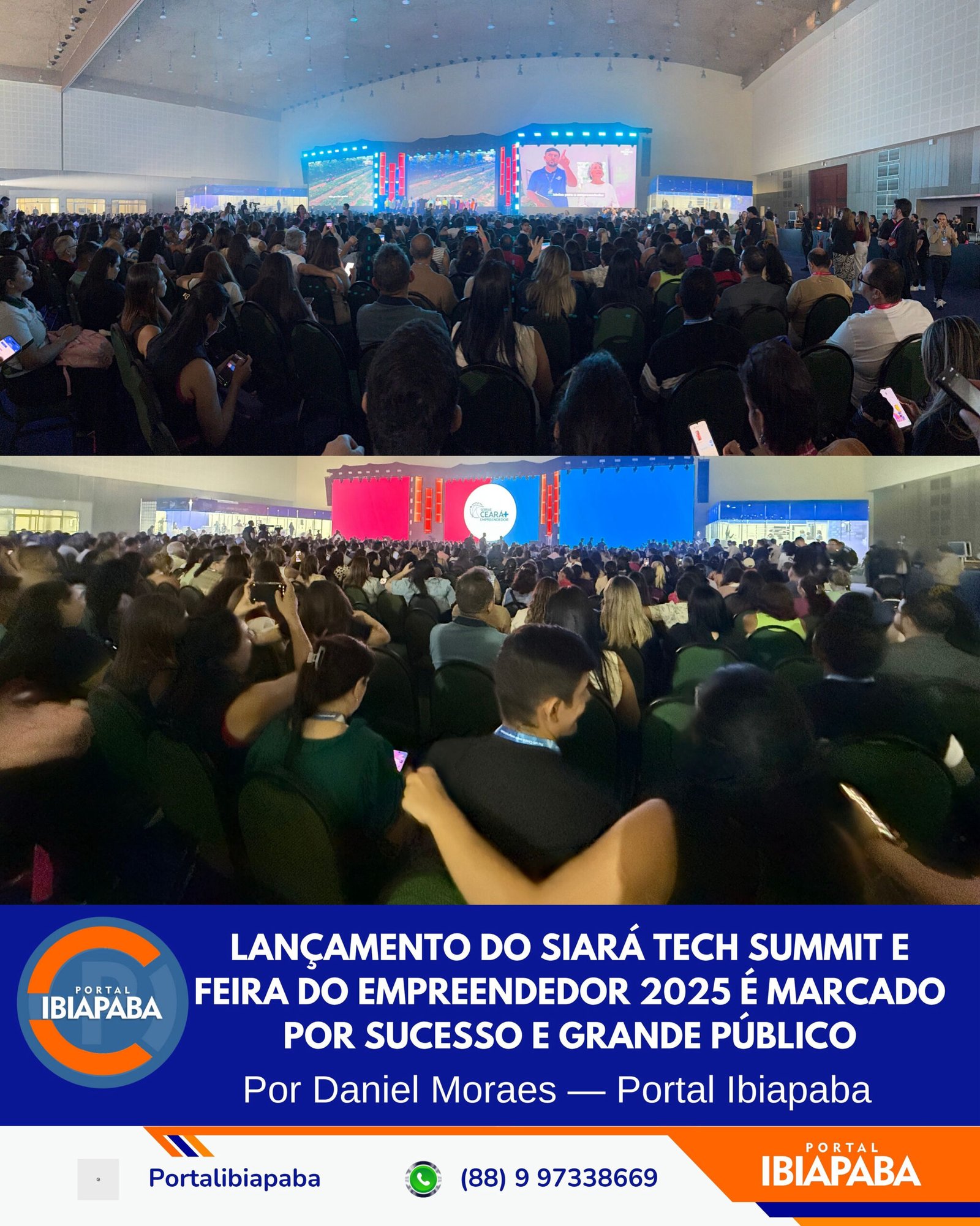 Lançamento do Siará Tech Summit e Feira do Empreendedor 2025 é marcado por sucesso e grande público
