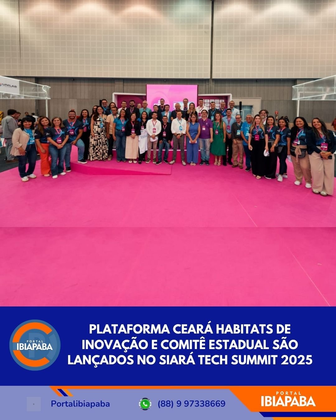 Plataforma Ceará Habitats de Inovação e Comitê Estadual são lançados no Siará Tech Summit 2025