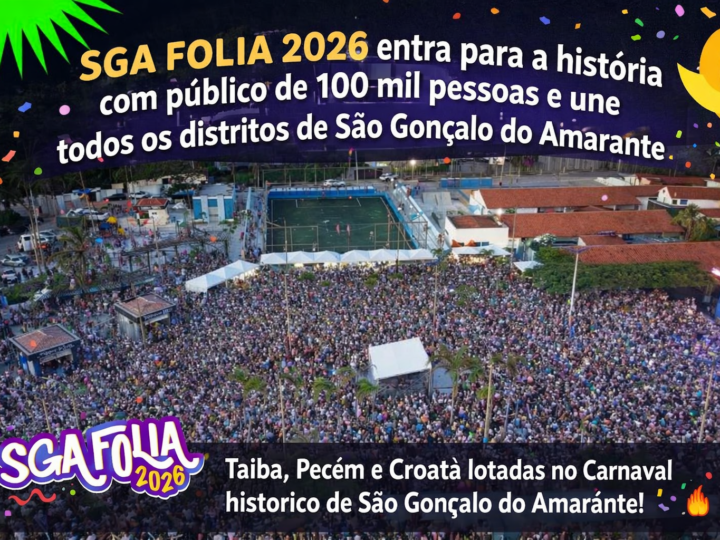 Taiba, Pecém e Croatà lotadas no Carnaval historico de São Gonçalo do Amaránte!
